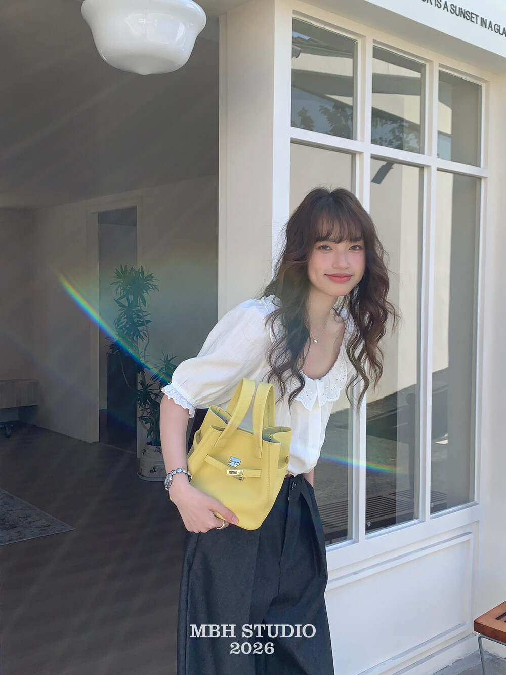 MBH TOGO Leather Bucket Bag Spring 2026 Women's Crossbody Handbag - Image 3