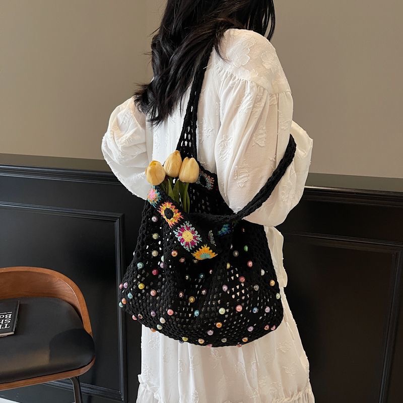 NO MORE Women's Large Capacity Commuter Tote Bag 2026 Spring New Versatile One Shoulder Relaxed Student Bag - Image 2